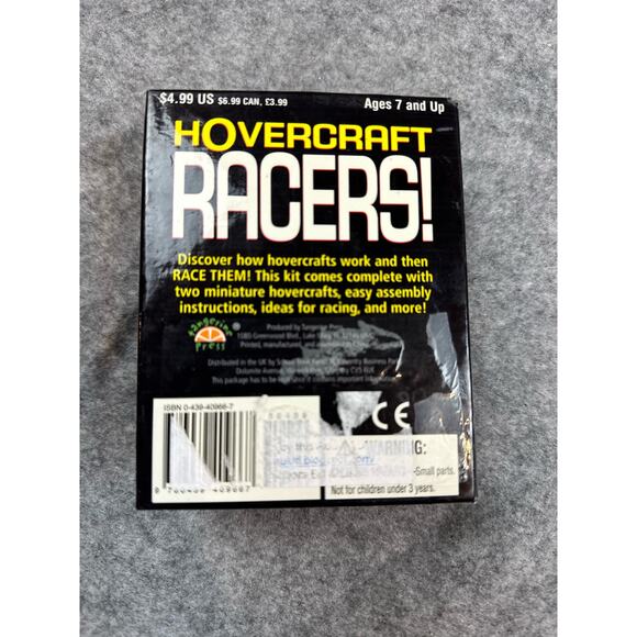 Hovercraft Racers Kit Balloon Toy Tangerine Press Luann Colombo - Picture 2 of 8